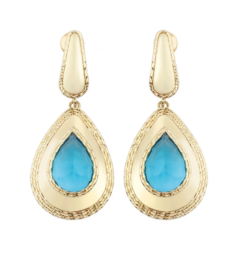 

Серьги из желтого золота с кварцем MOSTAR JEWELLERY TKM0017-QRZ-E, TKM0017-QRZ-E