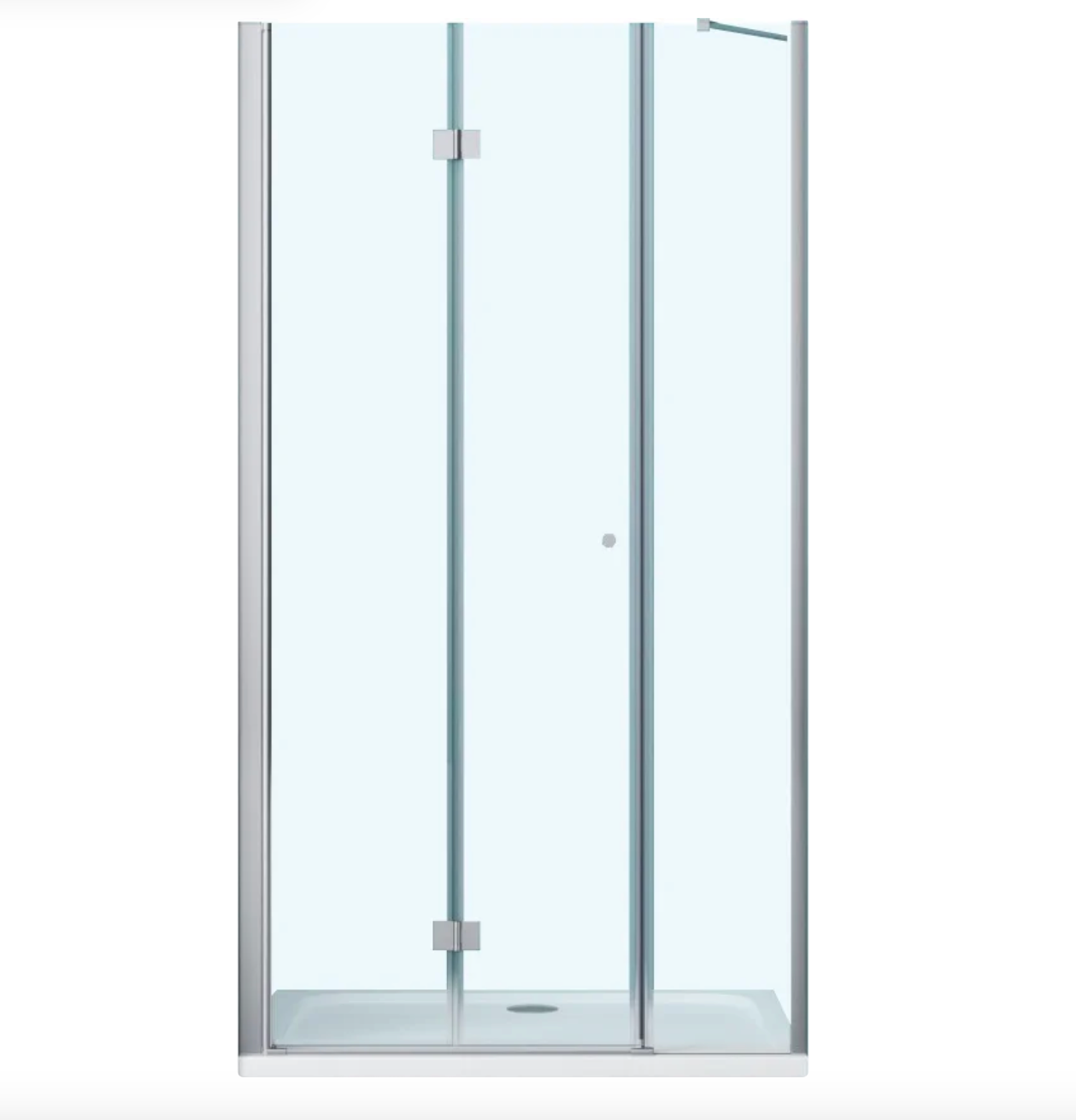 фото Душевая дверь в нишу belbagno albano bs-13-60+70-c-cr albano-bs-13-60+70-c-cr