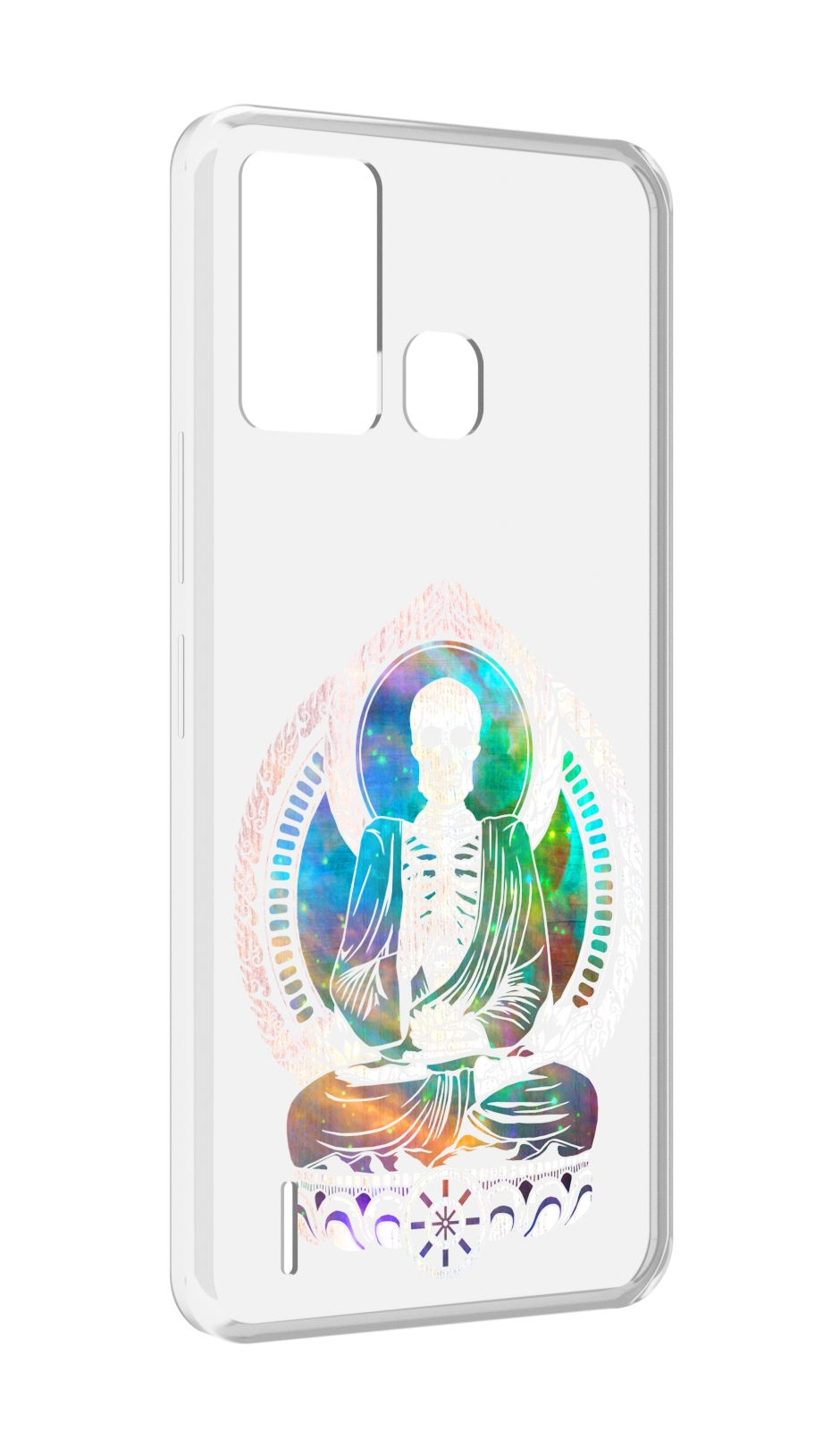 

Чехол MyPads умный скелет для ITEL S16 / ITEL Vision 1 Pro, Прозрачный, Tocco
