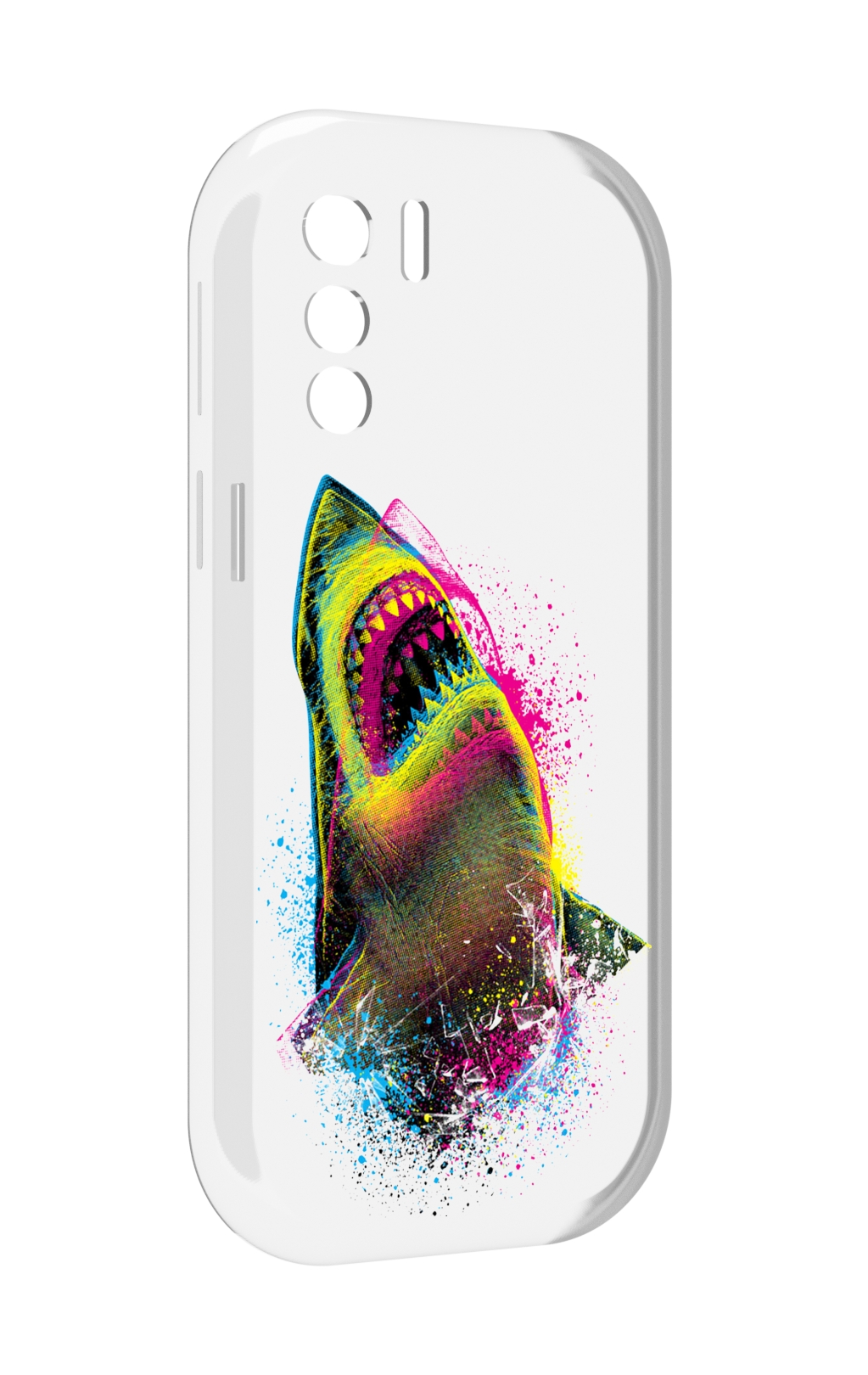 

Чехол MyPads челюсти-2 для UleFone Note 13P, Прозрачный, Tocco