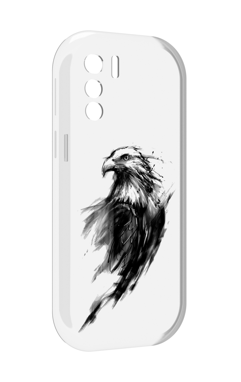 

Чехол MyPads чб птица для UleFone Note 13P, Прозрачный, Tocco