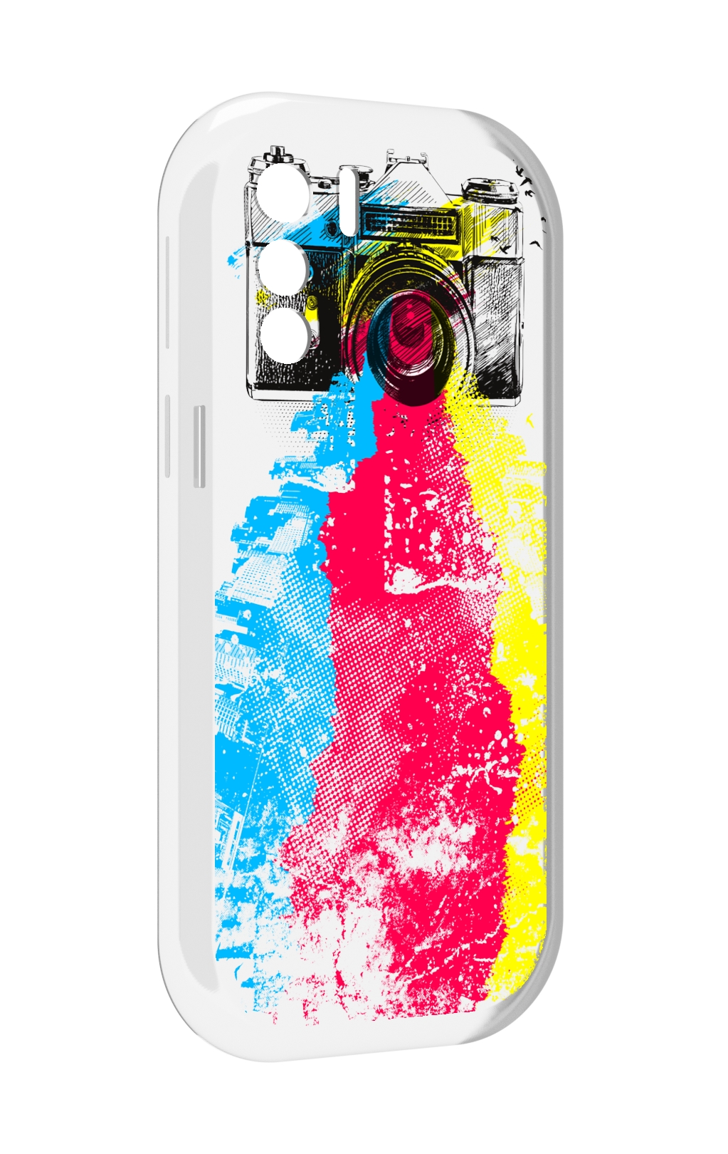 

Чехол MyPads цветной фотоаппарат для UleFone Note 13P, Прозрачный, Tocco