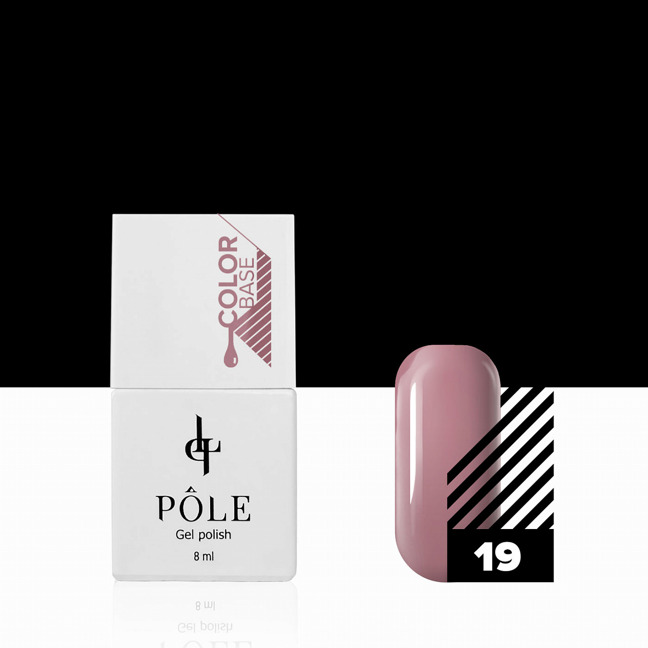 

Цветная база Pole Color base №19 8 мл, colB-019