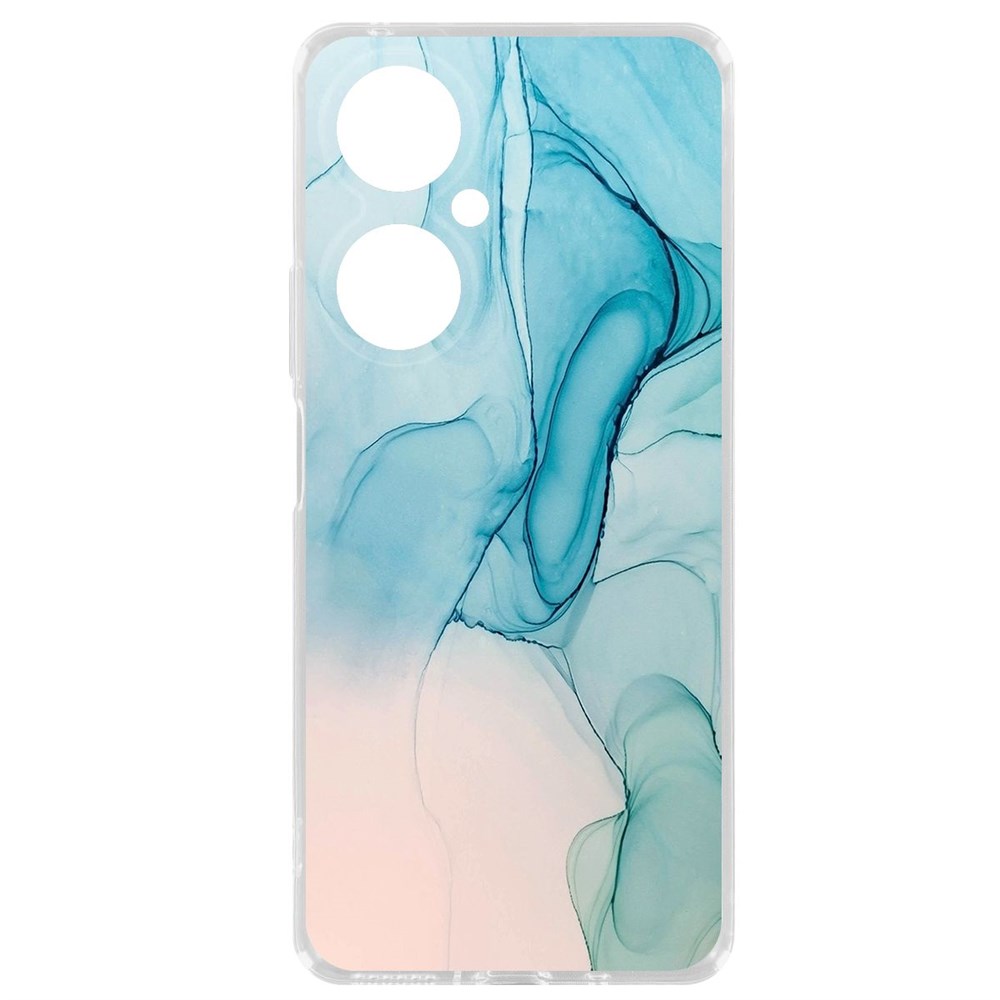

Чехол-накладка Krutoff Clear Case Абстракт разводы для Huawei Nova 11i, Прозрачный