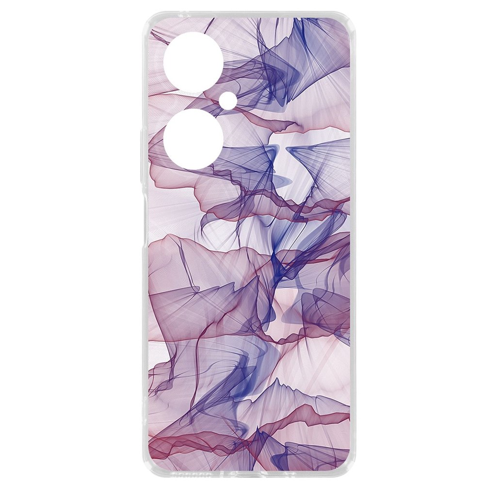 

Чехол-накладка Krutoff Clear Case Абстракт 15 для Huawei Nova 11i, Прозрачный