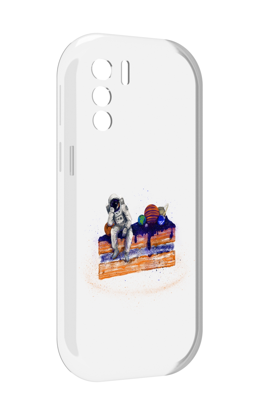 

Чехол MyPads торт с планетами для UleFone Note 13P, Прозрачный, Tocco