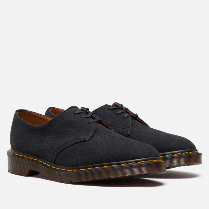 

Ботинки Dr. Martens 1461 Made In England Nubuck Oxford чёрный, размер 38 EU, Черный, 1461 Made In England Nubuck Oxford