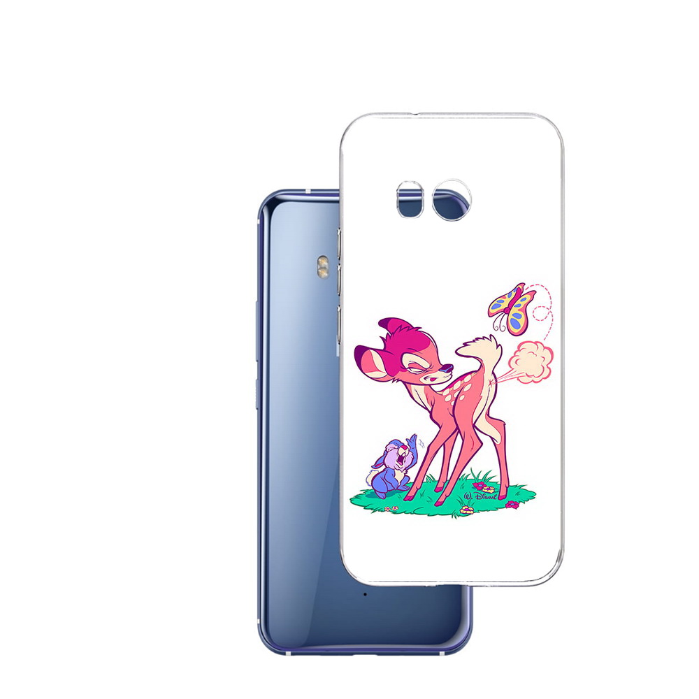 

Чехол MyPads Tocco для HTC U11 смешной олененок, Прозрачный, Tocco