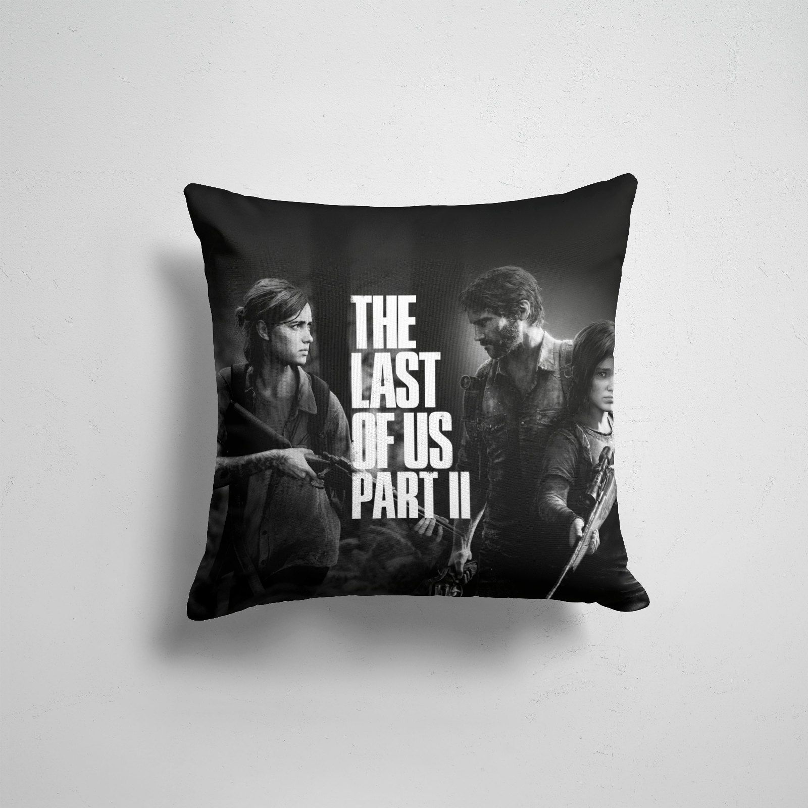 

Подушка декоративная 45х45см Геймерам The last of us THE LAST OF US 2, Разноцветный