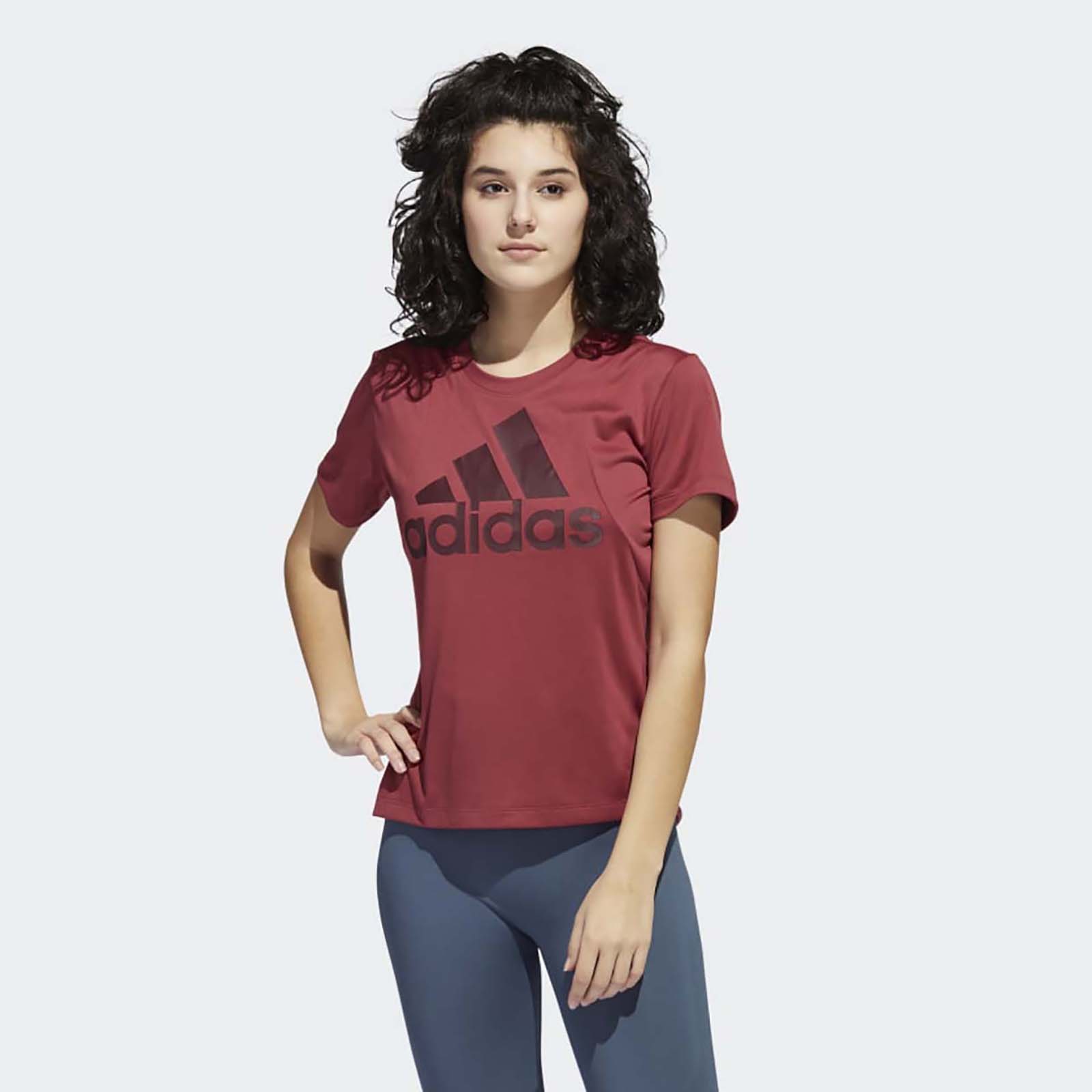 

Футболка женская Adidas BOS LOGO TEE розовая XS, BOS LOGO TEE