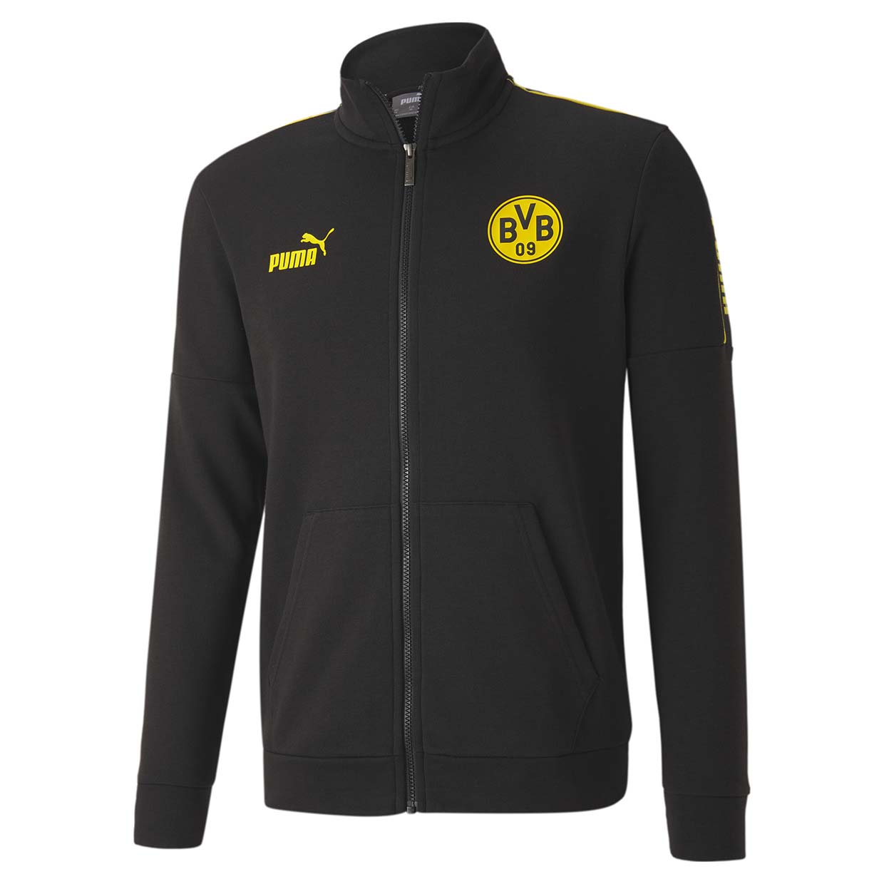 

Ветровка мужская Puma BVB ftblCulture Track Jkt черная S, BVB ftblCulture Track Jkt