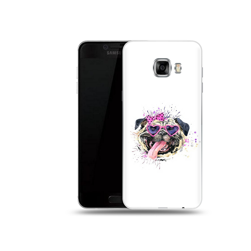 

Чехол MyPads Tocco для Samsung Galaxy C5 (2016) Веселая собака, Прозрачный, Tocco