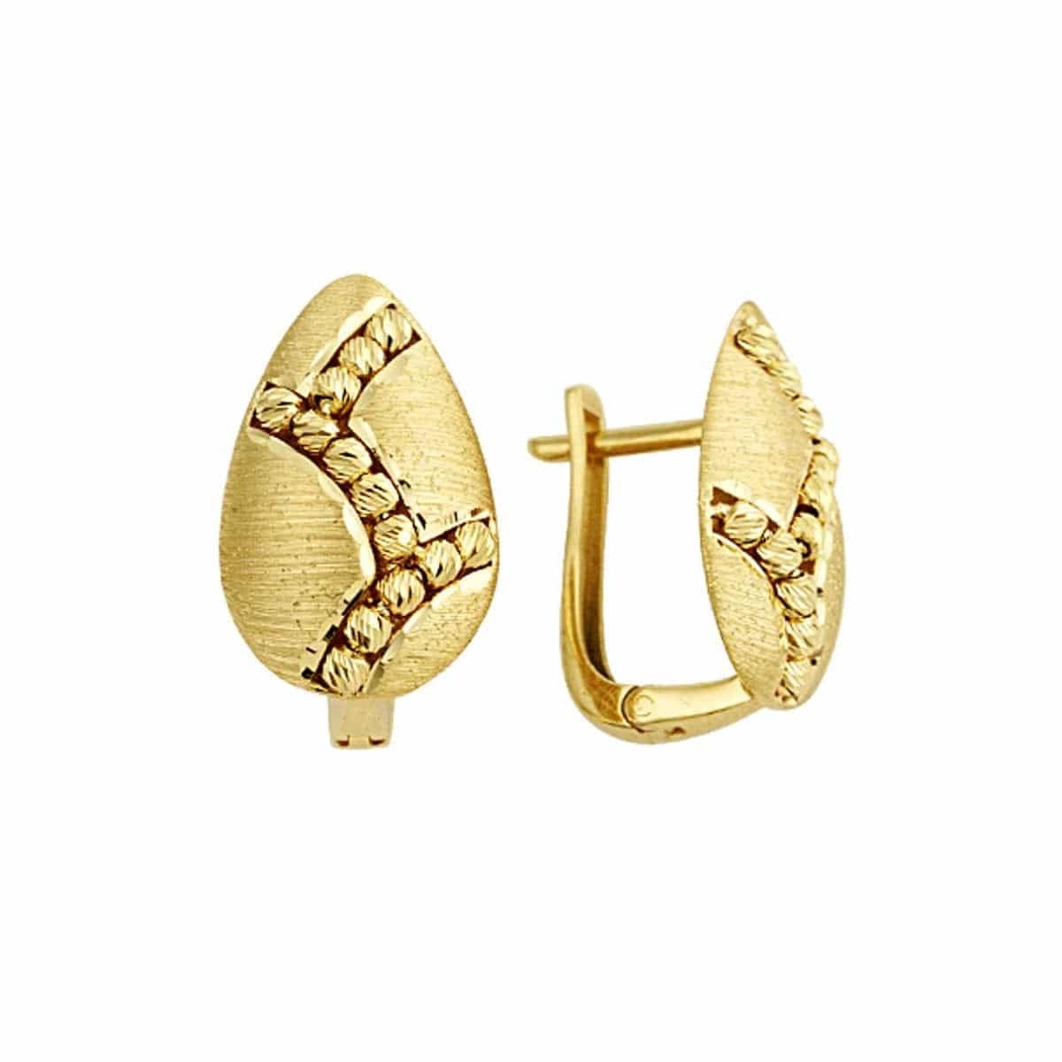 

Серьги из желтого золота MOSTAR JEWELLERY SK000252, SK000252