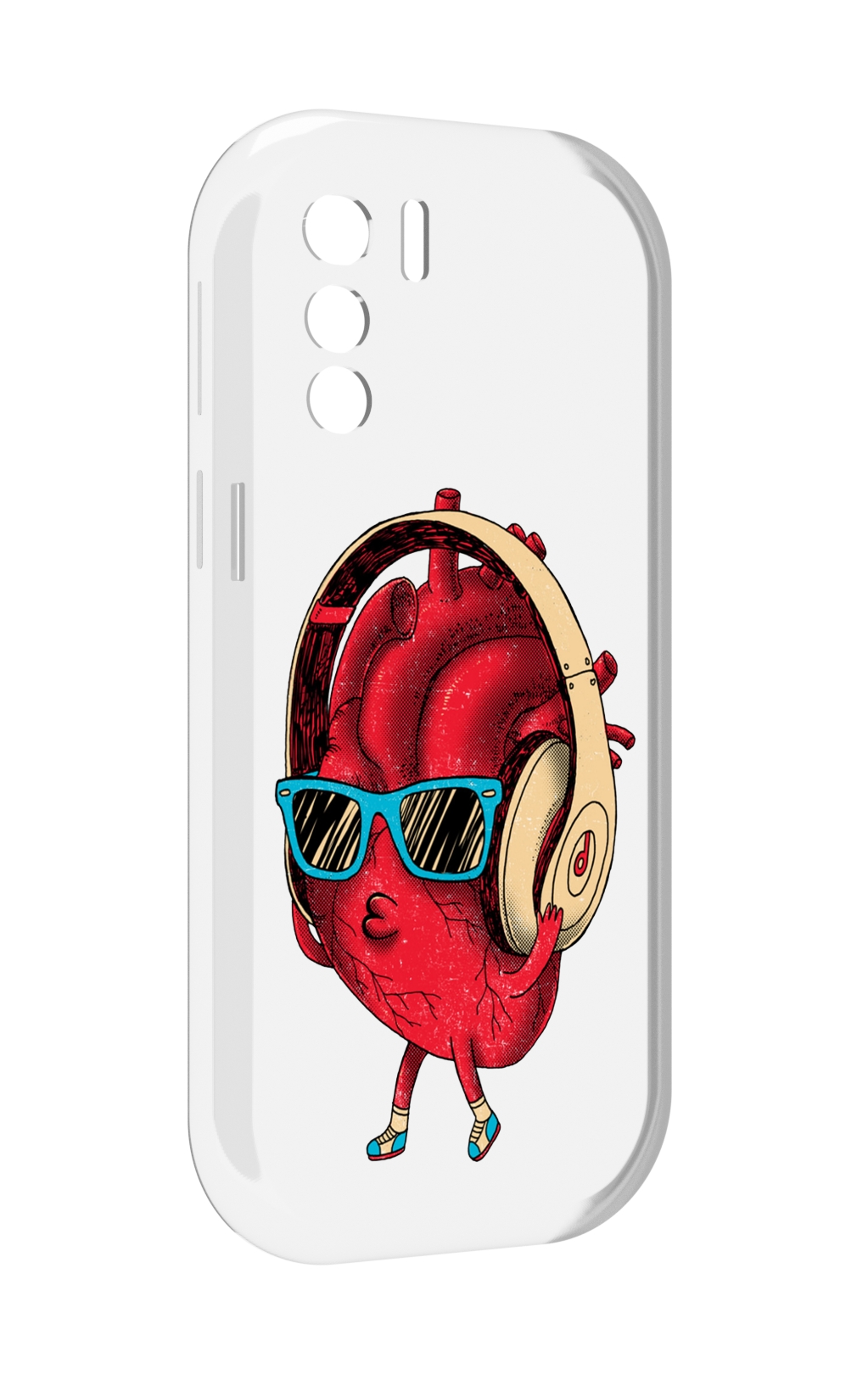 

Чехол MyPads слушай сердце для UleFone Note 13P, Прозрачный, Tocco
