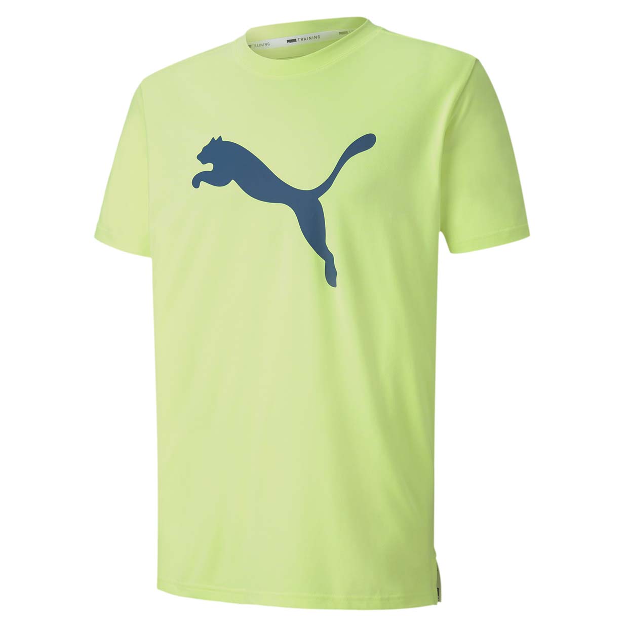 

Футболка мужская PUMA PUMA Heather Cat Tee зеленая S, PUMA Heather Cat Tee