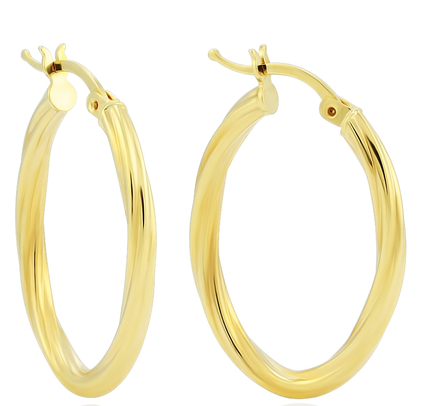 

Серьги конго из желтого золота MOSTAR JEWELLERY KPM007-40, KPM007-40