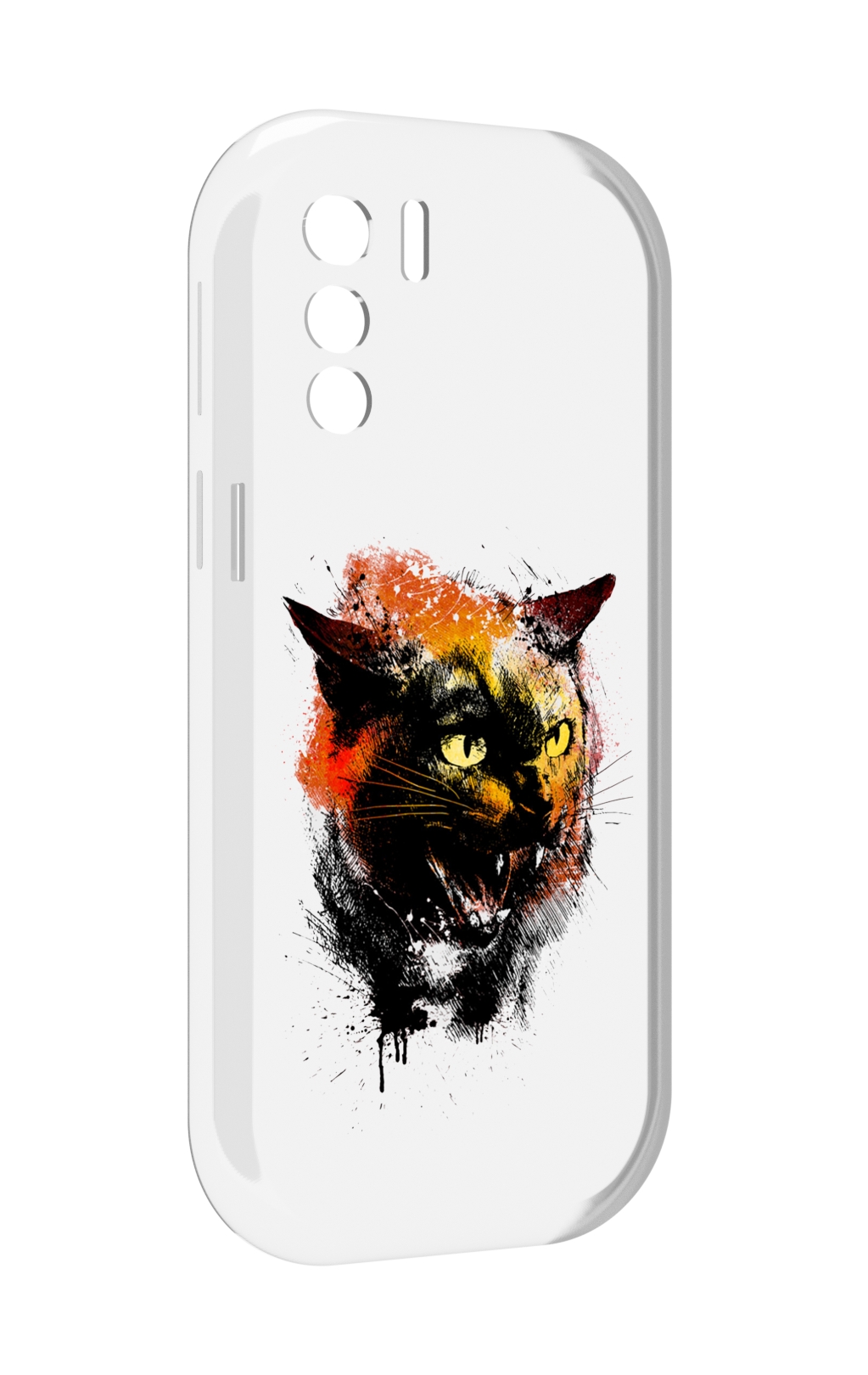 

Чехол MyPads сиамский кот для UleFone Note 13P, Прозрачный, Tocco