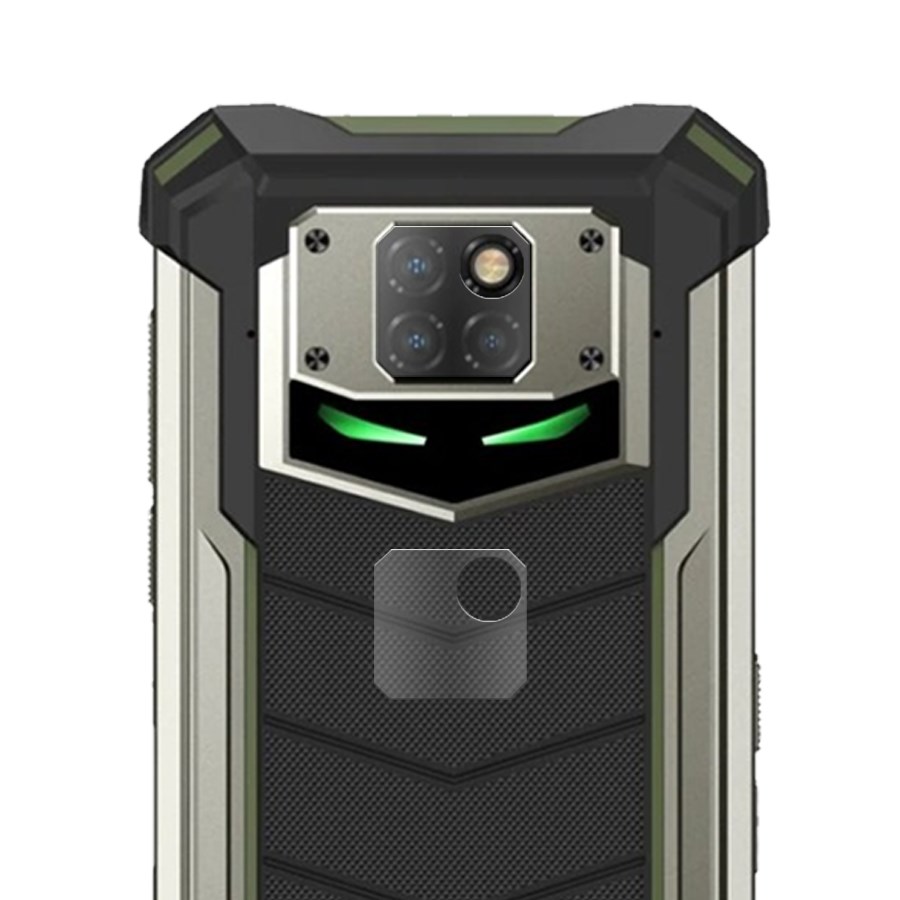 

Стекло защитное гибридное Матовое Krutoff для камеры Doogee S88 Plus
