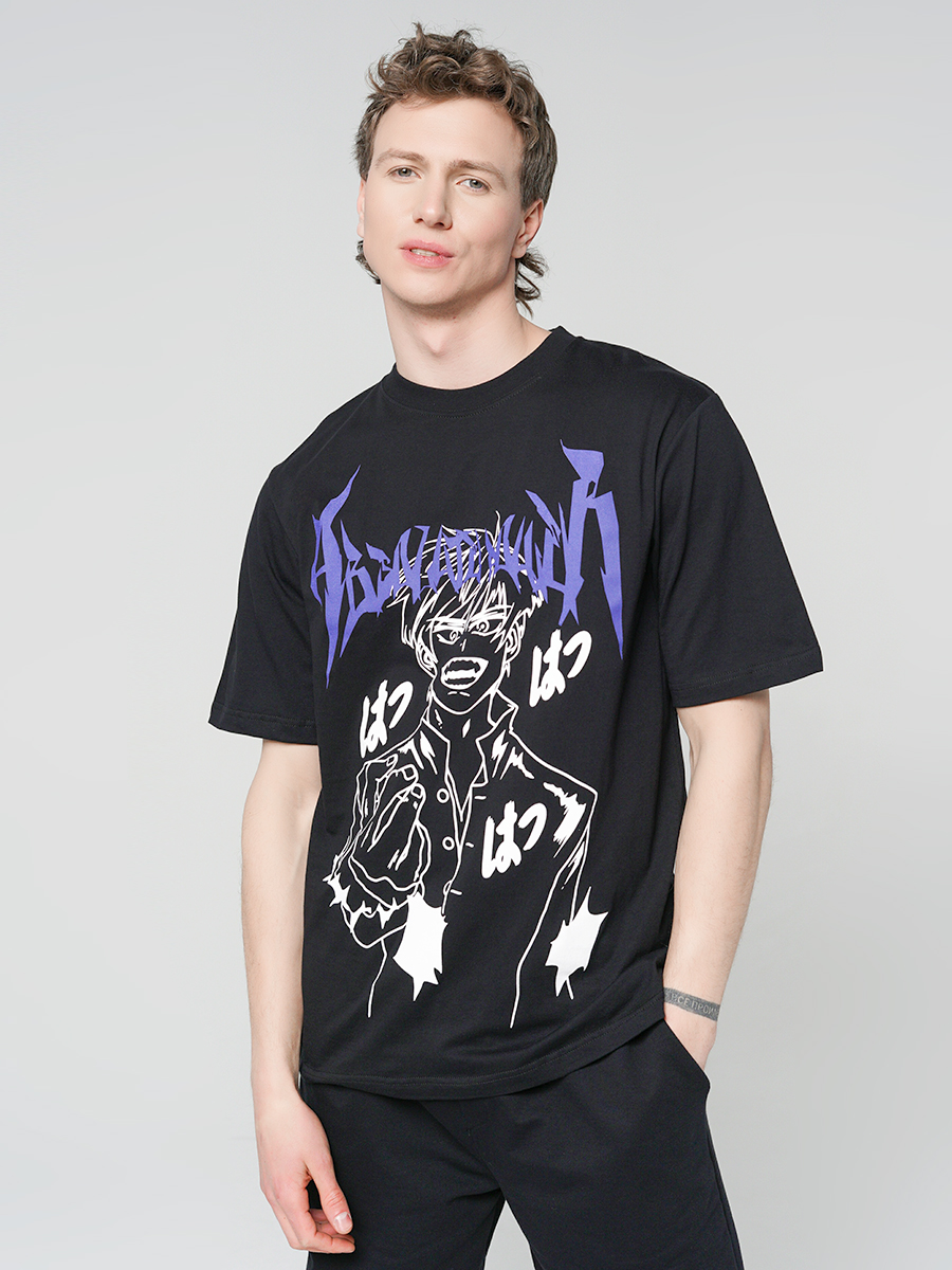 

Футболка мужская ТВОЕ 90318 черная S, 90318