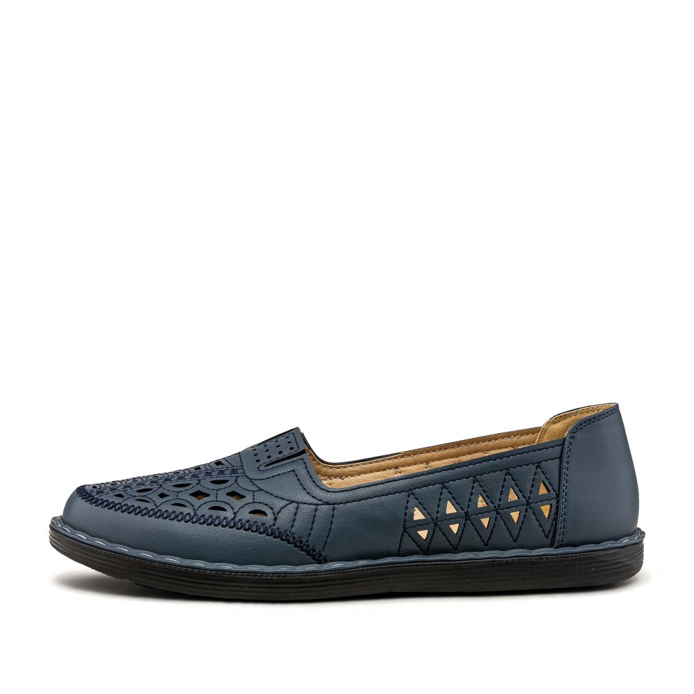 

Туфли женские Marisetta 245-21WB-511SS синие 40 RU, Синий, 245-21WB-511SS