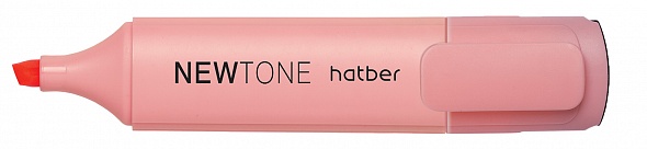 Текстовыделитель Hatber Newtone Pastel клиновидный розовый