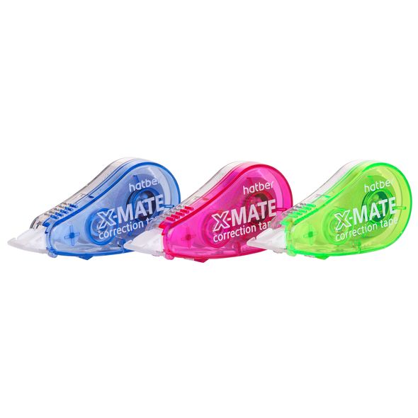 

Корректирующая лента Hatber X-Mate Mini 6 м х 5 мм в ассортименте