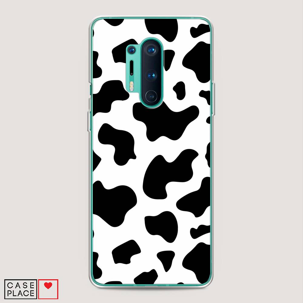 

Чехол Awog на OnePlus 8 Pro / ВанПлас 8 Pro "Пятна коровы", Белый;черный, 151050-1