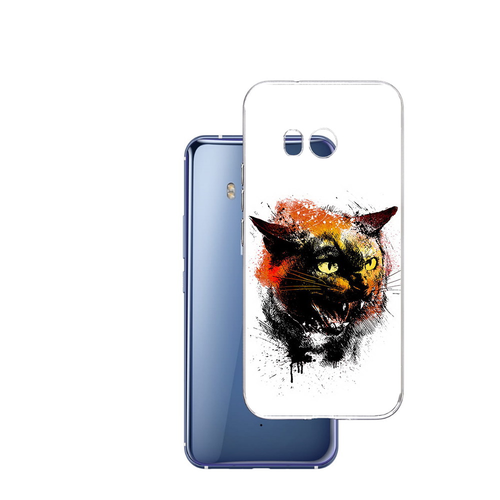 

Чехол MyPads Tocco для HTC U11 сиамский кот, Прозрачный, Tocco