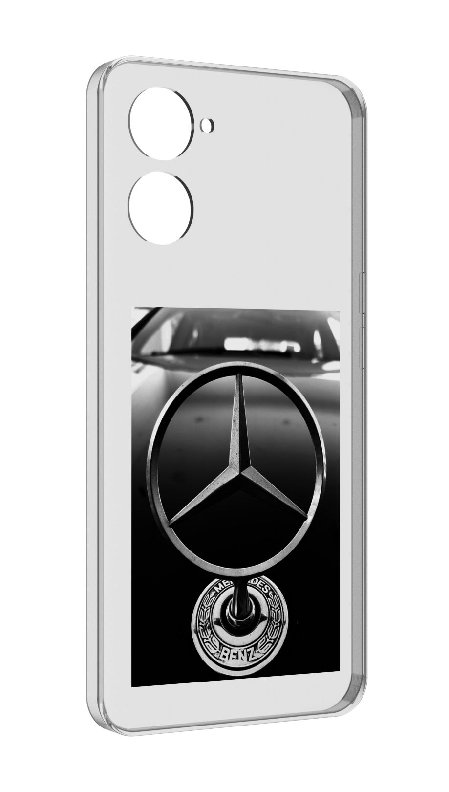 

Чехол MyPads мерседес mercedes 6 мужской для Realme 10S противоударный, Tocco