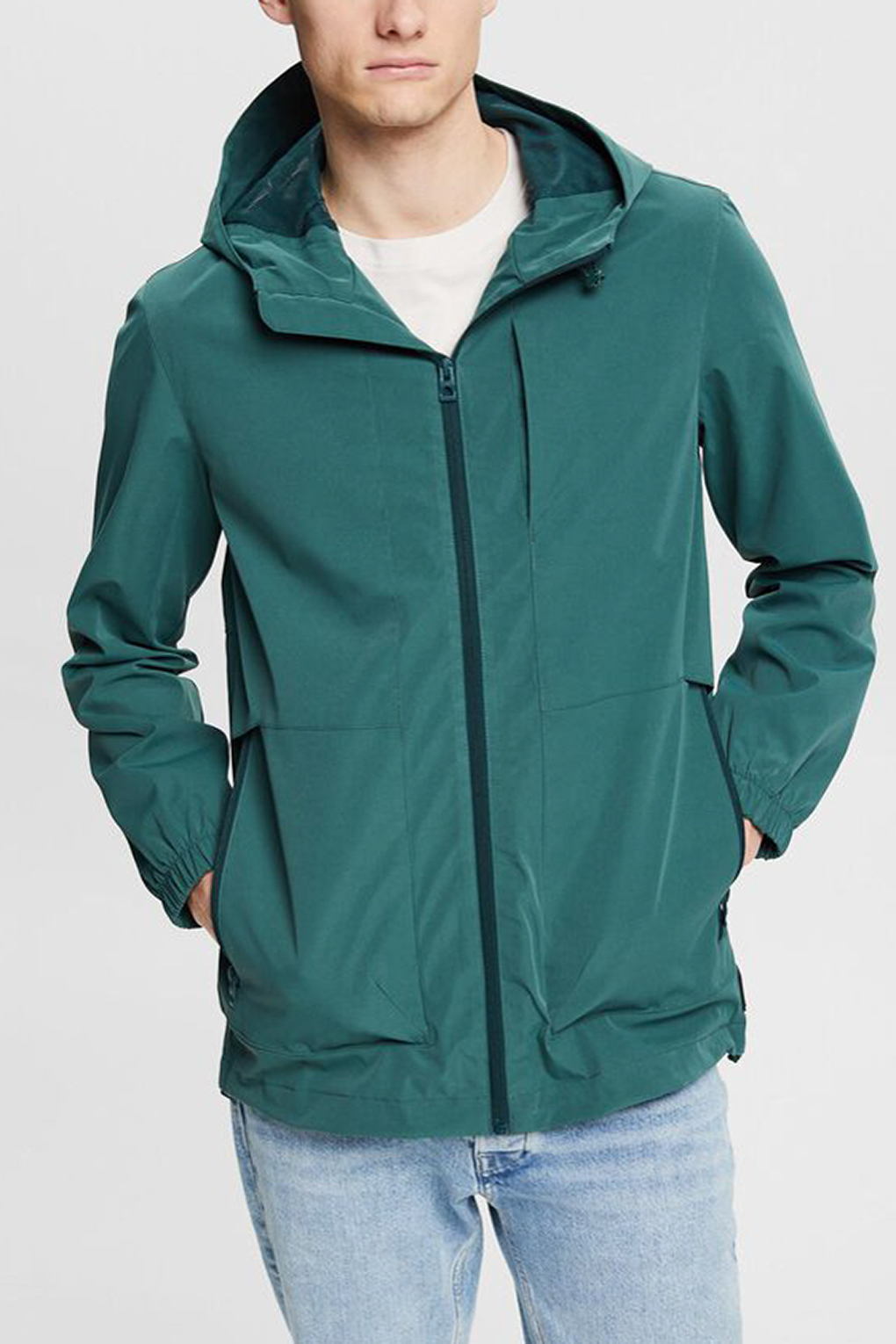 

Ветровка мужская Esprit Edc 022CC2G301 бирюзовая XXL, 022CC2G301