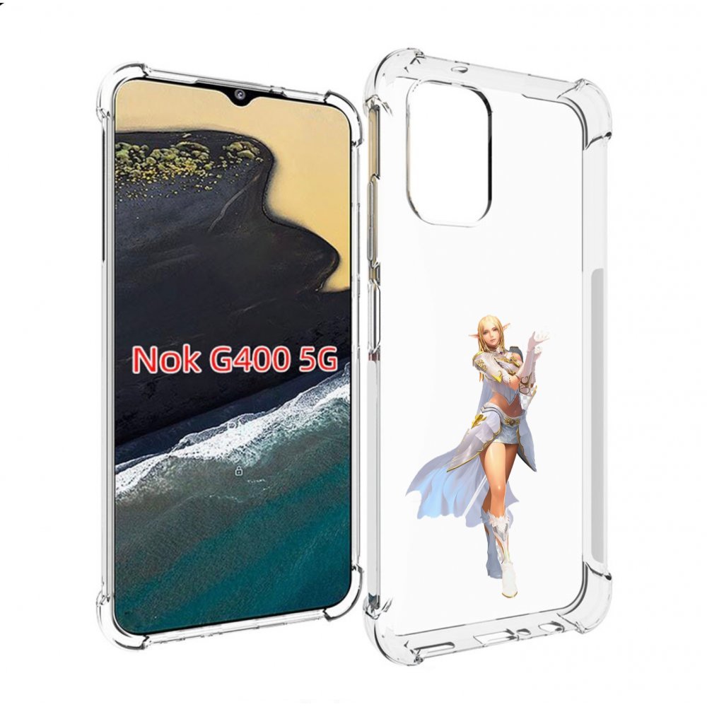 

Чехол MyPads lineage для Nokia G400 5G, Прозрачный, Tocco