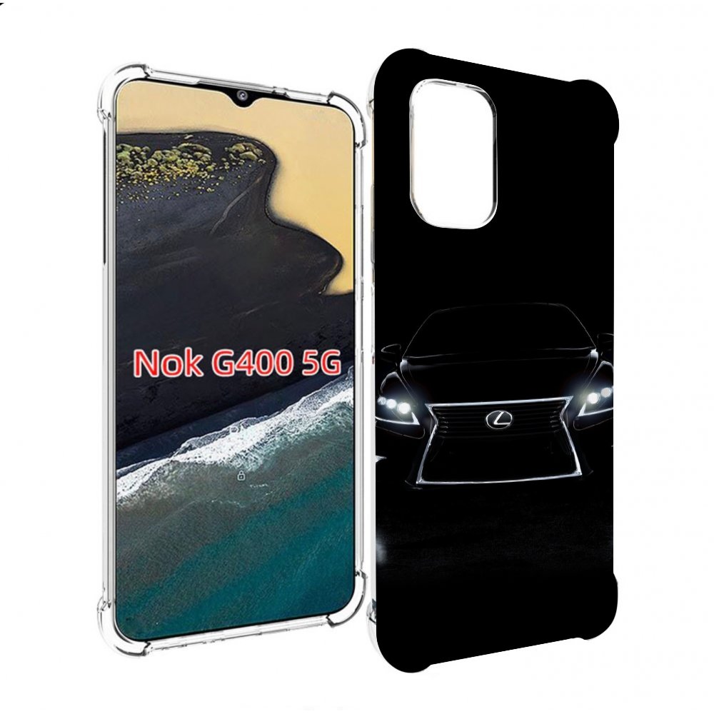 

Чехол MyPads lexus 1 мужской для Nokia G400 5G, Прозрачный, Tocco