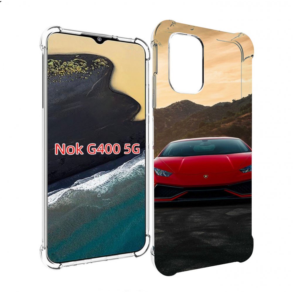 

Чехол MyPads lamborghini 1 мужской для Nokia G400 5G, Прозрачный, Tocco