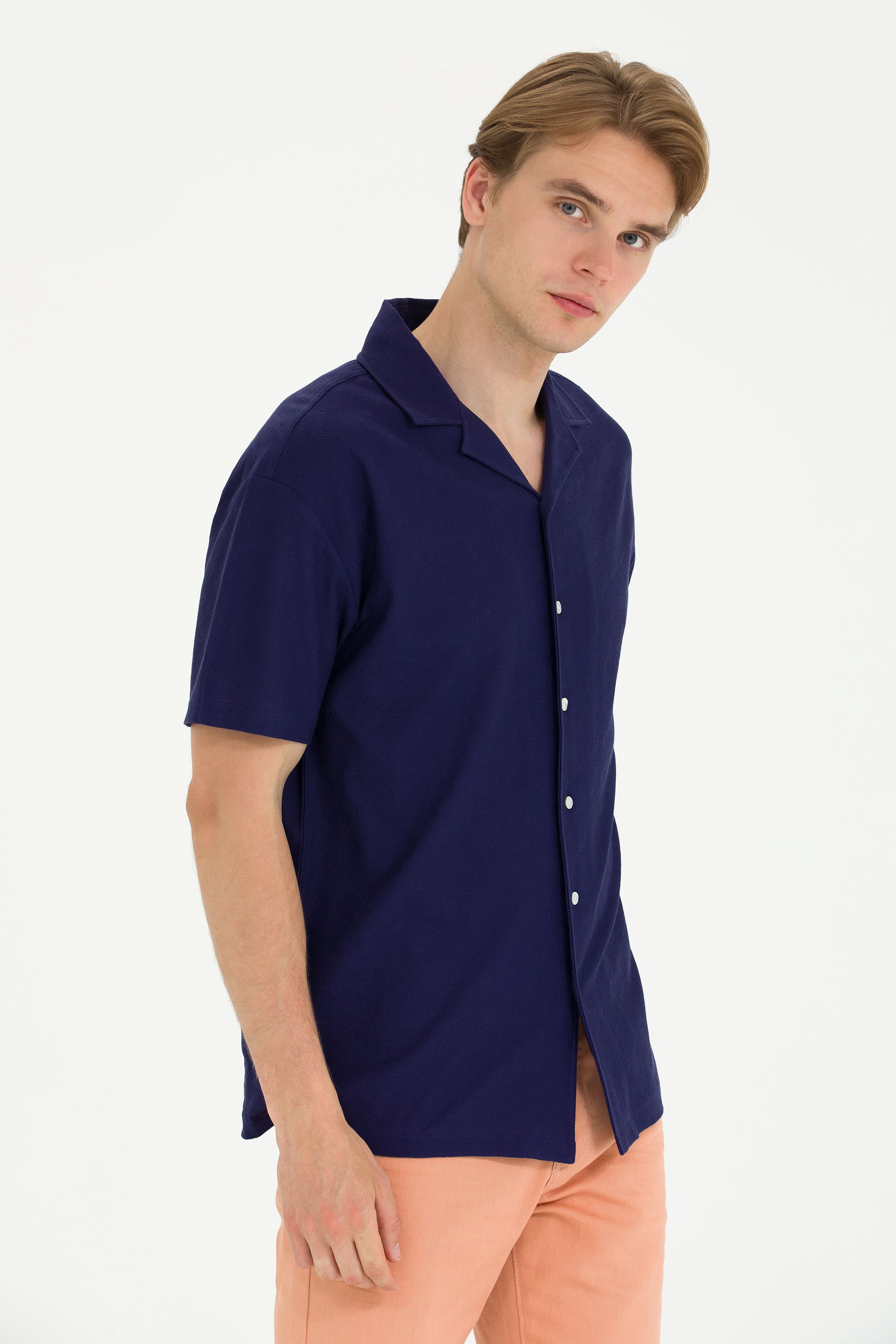 

Рубашка мужская US Polo Assn G081SZ0110EX синяя M, Синий, G081SZ0110EX