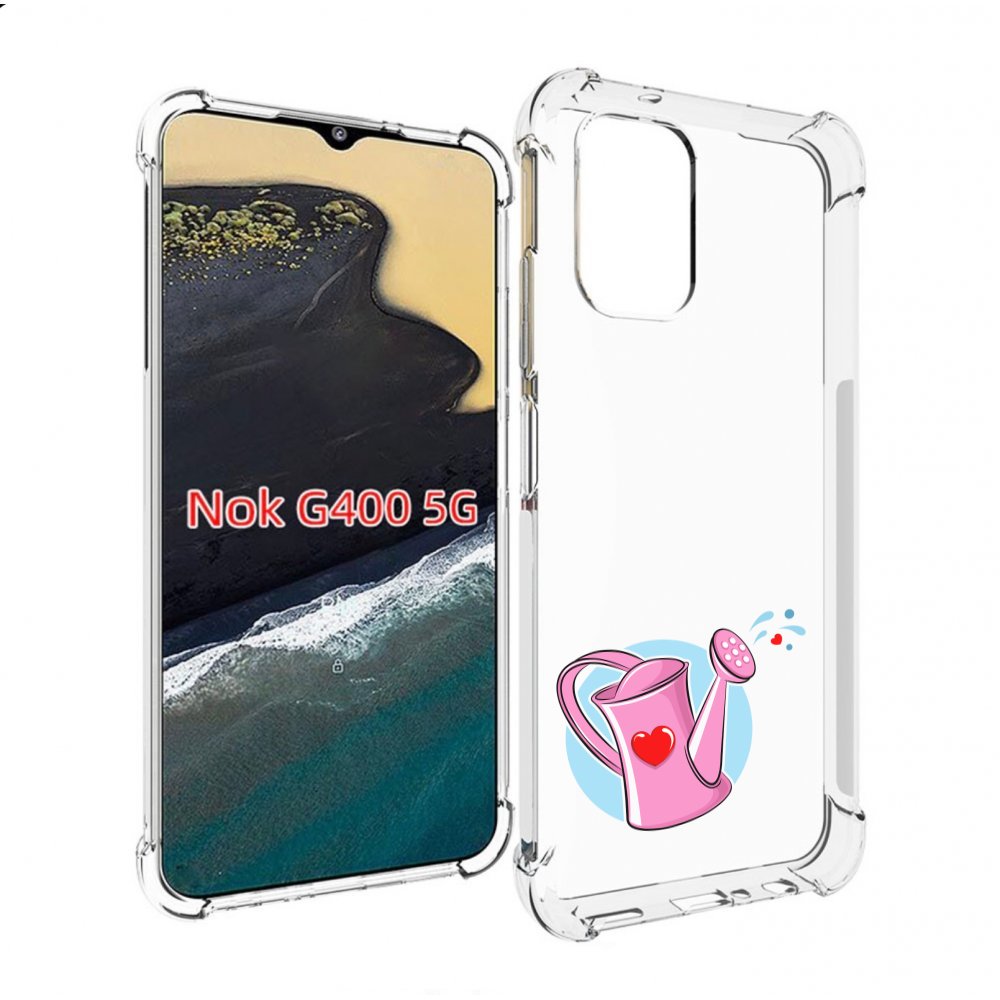 

Чехол MyPads Лейка любви 14 февраля для Nokia G400 5G, Прозрачный, Tocco