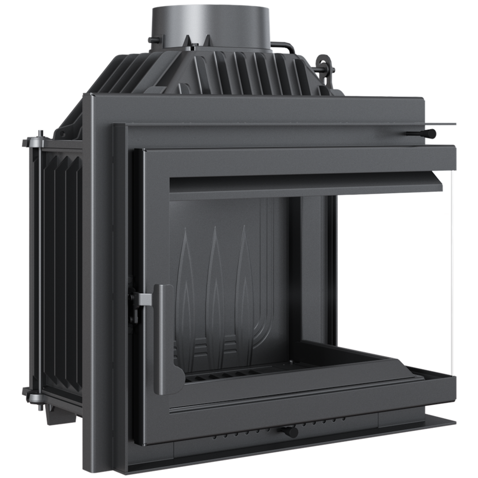 Каминная топка SIMPLE/M/S/P/BS (угловое стекло справа) (SMART)