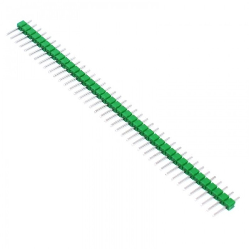 Вилка штыревая PLS-40 DS1021-1x40, прямая зеленая соединитель кабельный вилка 35 мм2 2 шт