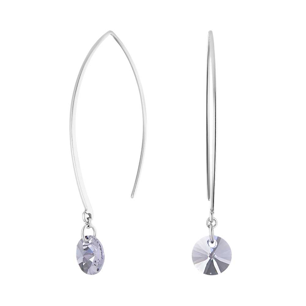 

Серьги из серебра со swarovski ЮВЕЛИР КАРАТ 2129479/96