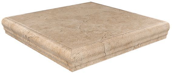Ступень угловая Фаральони песочный 34х34 ступень угловая exagres cartabon nevada limestone 33x33 см