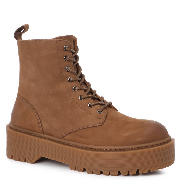 фото Женские ботинки tendance gl5470-6-935 светло-коричневый р.37 eu