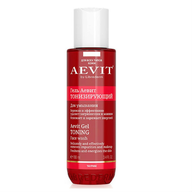 

Гель Aevit by Librederm тонизирующий для умывания 100 мл