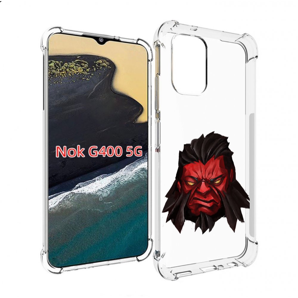 

Чехол MyPads dota-2-axe для Nokia G400 5G, Прозрачный, Tocco