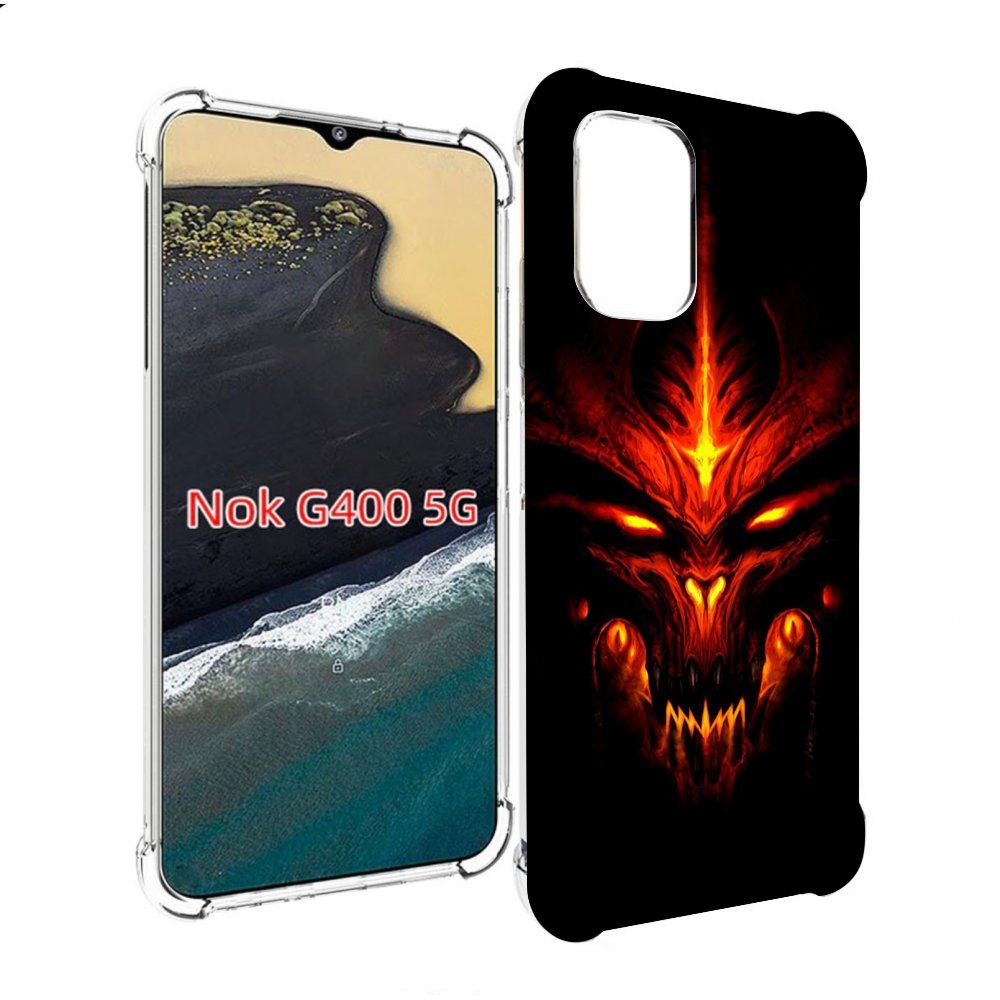 

Чехол MyPads diablo-3 для Nokia G400 5G, Прозрачный, Tocco