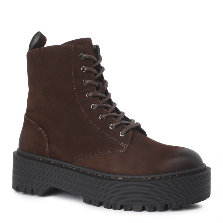 фото Женские ботинки tendance gl5470-6-935 темно-коричневый р.39 eu