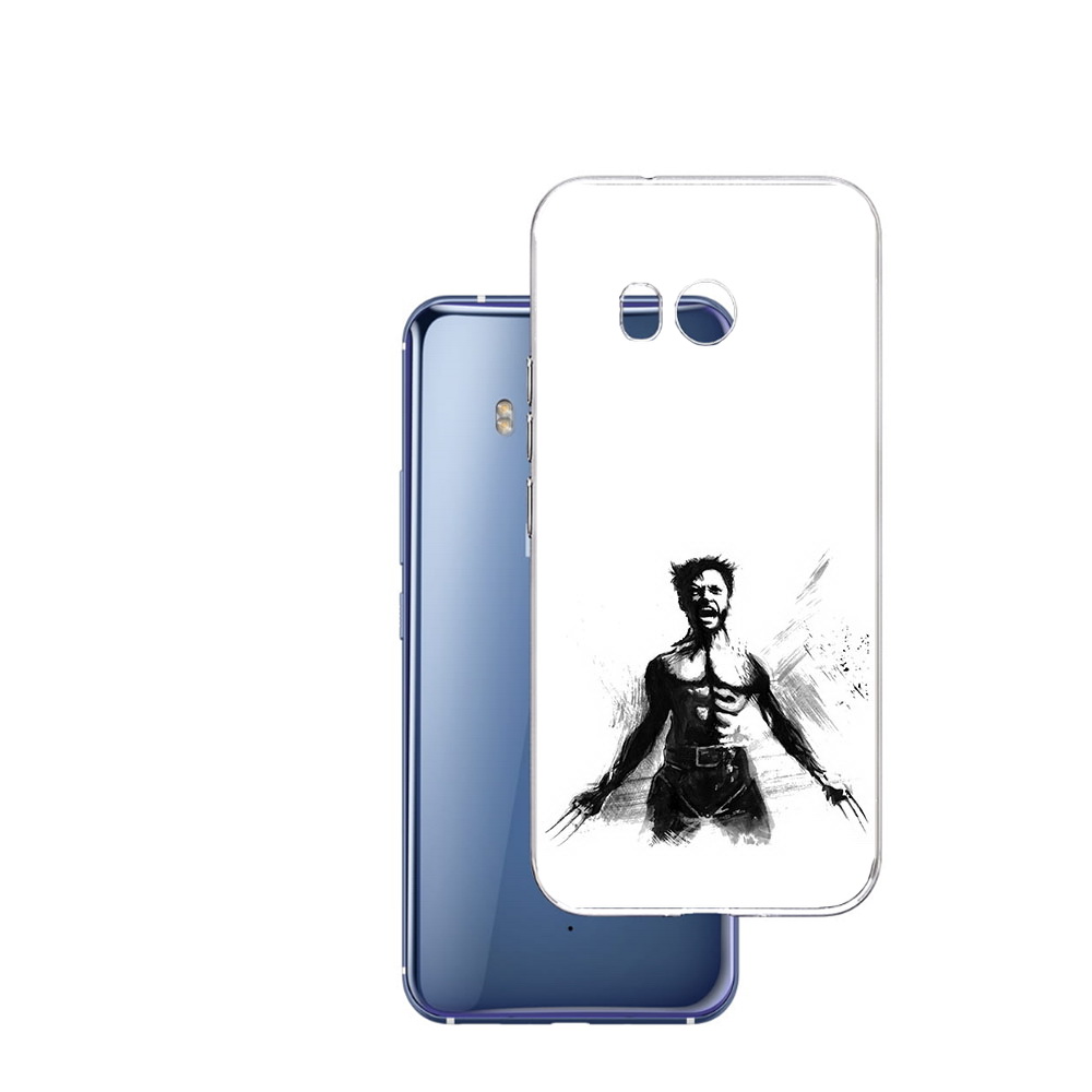 

Чехол MyPads Tocco для HTC U11 росомаха, Прозрачный, Tocco