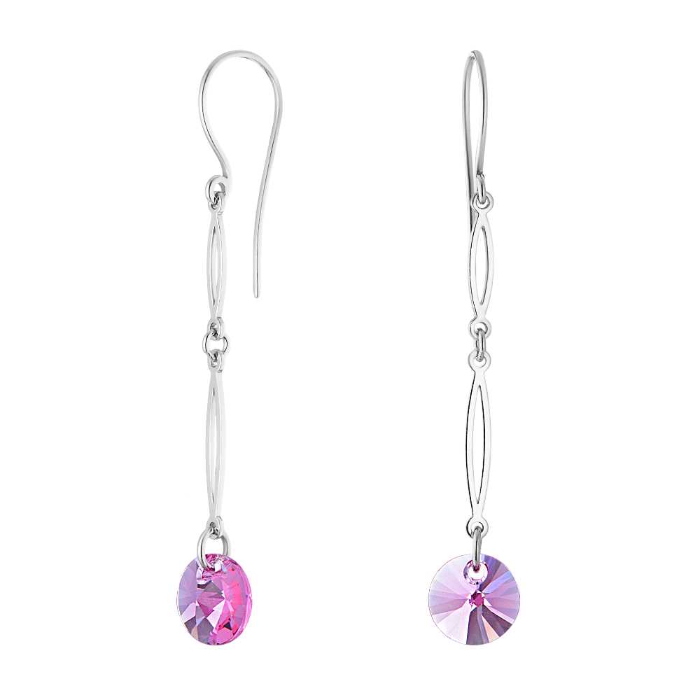 

Серьги из серебра со swarovski ЮВЕЛИР КАРАТ 2129441/9