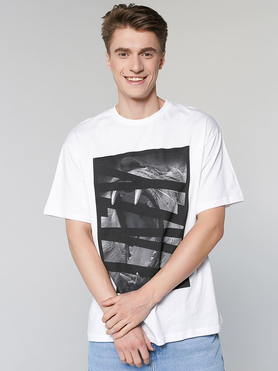 

Футболка мужская ТВОЕ 84783 белая L, 84783