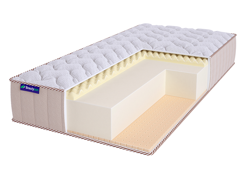

Матрас BeautySon FOAM 14 Massage Latex LUX 165х185, Белый, FOAM 14 Massage Lateх LUх