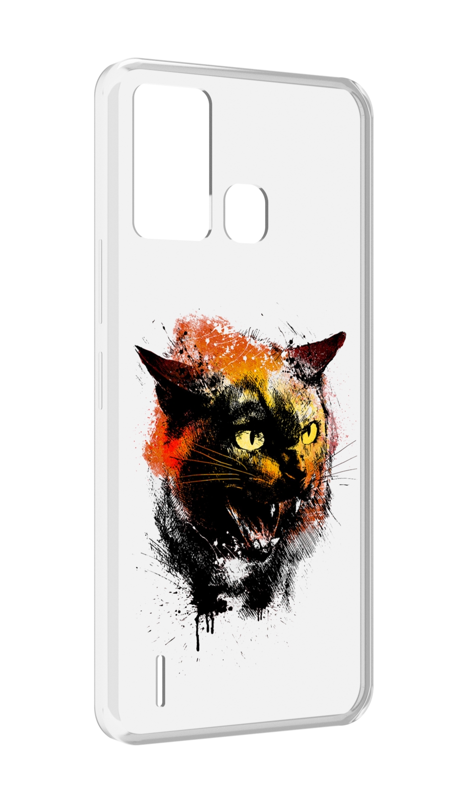 

Чехол MyPads сиамский кот для ITEL S16 / ITEL Vision 1 Pro, Прозрачный, Tocco