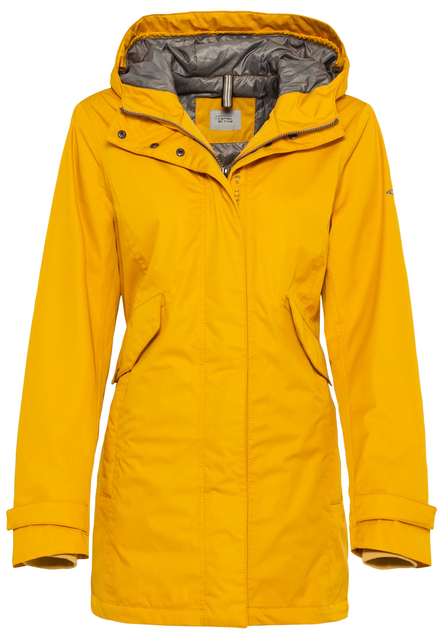 

Парка женская Camel Active 310634-6408 желтая 46 EU, 310634-6408